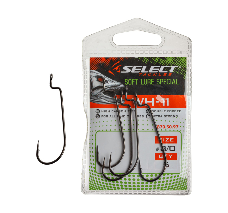 Гачок Select WH-11 #3/0 (5 шт/уп) - 1 Гачок Select WH-11 #3/0 (5 шт/уп) - 1