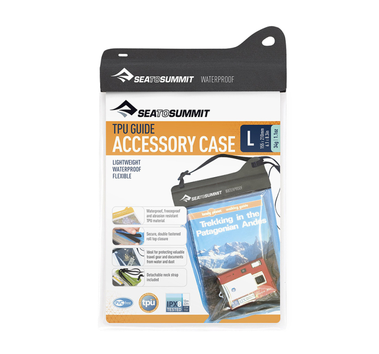 Чохол водонепроникний Sea to Summit TPU (р.L), чорний - 1 Чохол водонепроникний Sea to Summit TPU (р.L), чорний - 1