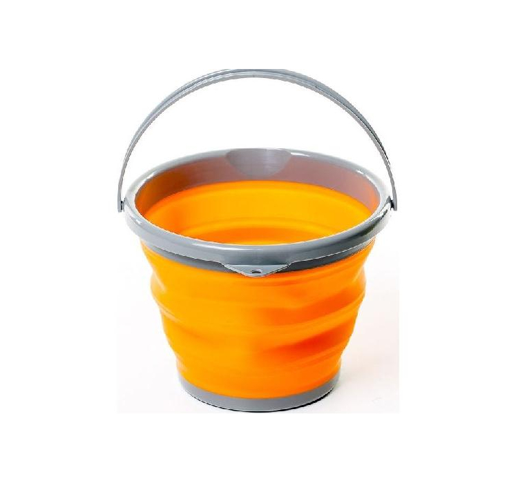 Ведро складное силиконовое Tramp TRC-092-orange - 2 Ведро складное силиконовое Tramp TRC-092-orange - 2