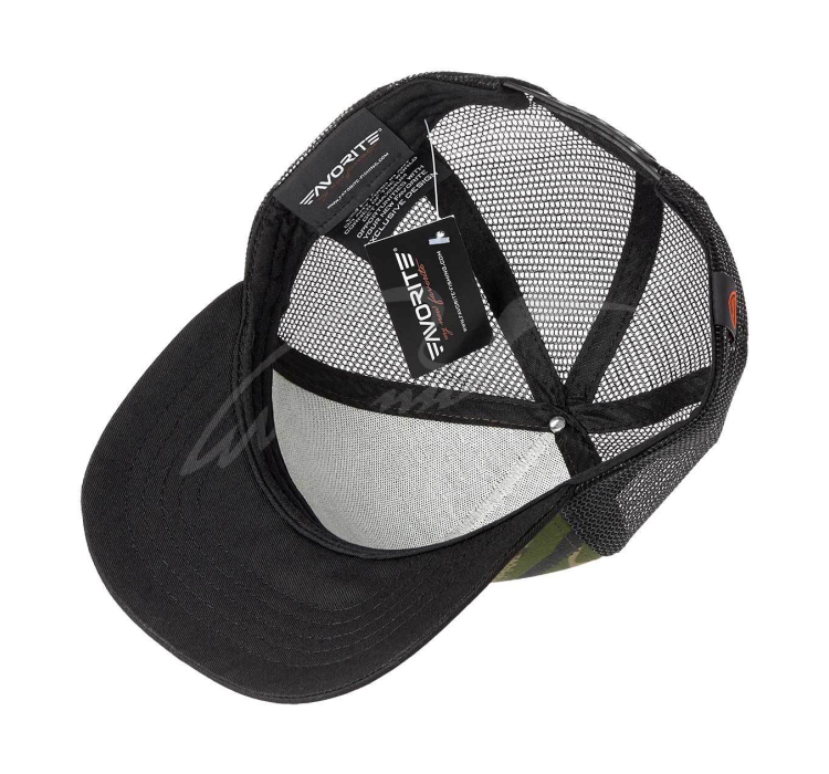 Кепка Favorite 1280 сітка 58 ц:камуфляж/чорний - 5 Кепка Favorite 1280 сітка 58 ц:камуфляж/чорний - 5