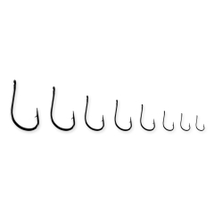 Крючок Lineaeffe KAPTURA EYED MAGGOT Hook № 14 BLN (ушко) 10шт Made in Korea