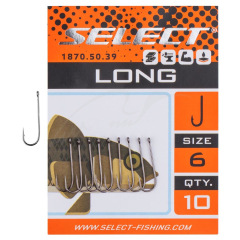 Крючок Select Long #8 (10 шт/уп)