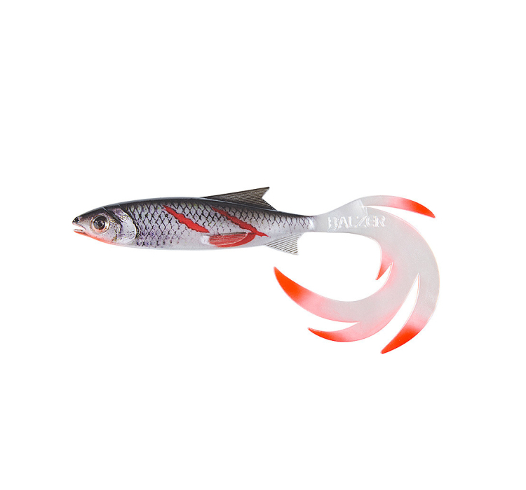 Віброхвіст Balzer Shirasu Reptile Shad 15 см 15гр 1шт. Bloody Minnow - 1 Віброхвіст Balzer Shirasu Reptile Shad 15 см 15гр 1шт. Bloody Minnow - 1