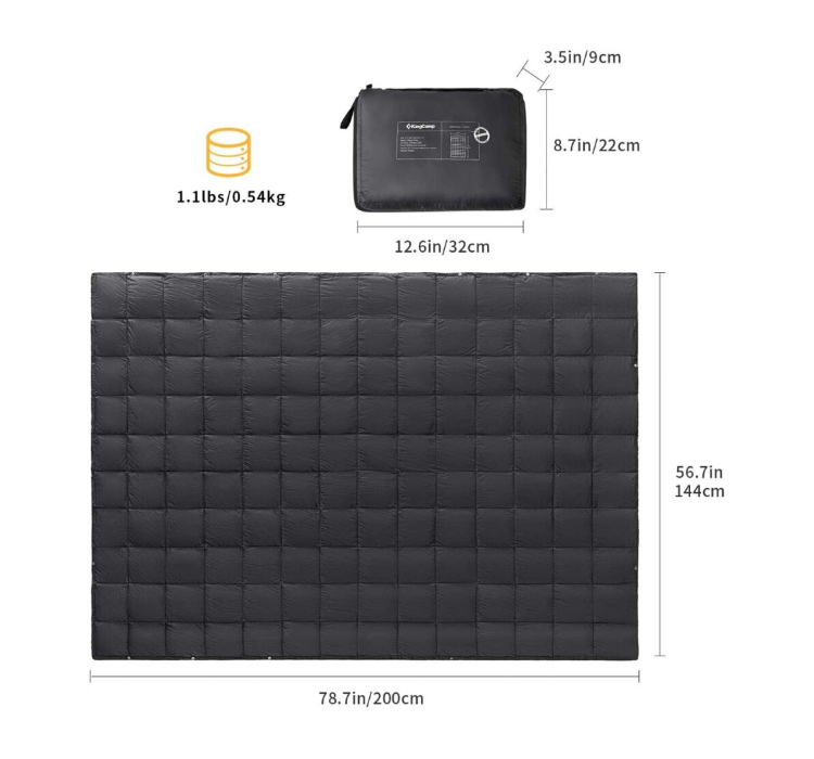 Спальний мiшок KingCamp SMART 540 (KS2013) L BLACK - 2 Спальний мiшок KingCamp SMART 540 (KS2013) L BLACK - 2