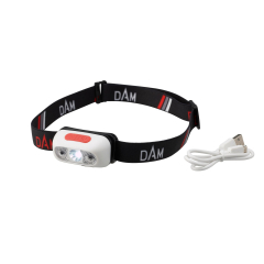 Фонарь налобный DAM USB-Chargable Sensor Headlamp
