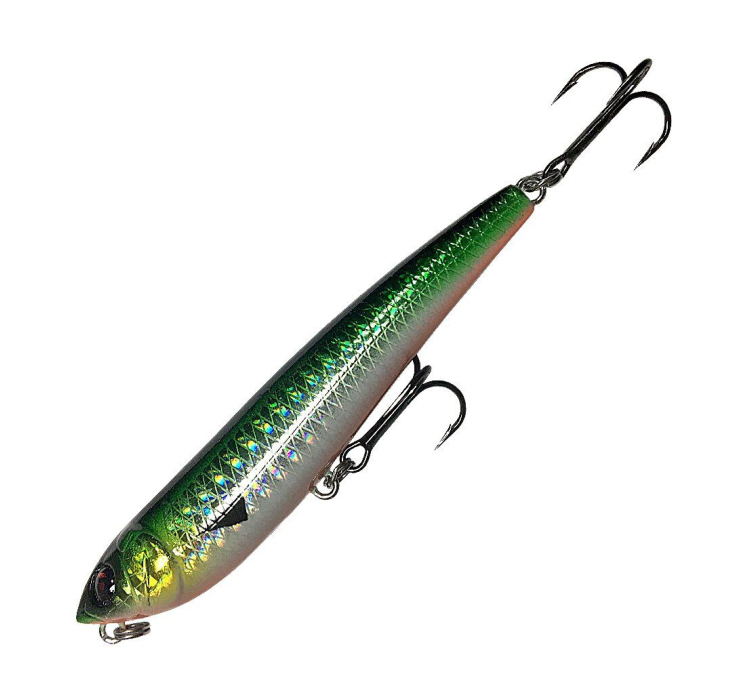 Воблер Nomura Wild Pencil 88мм 8гр. колір-127 (SILVER DARK GREEN) - 1 Воблер Nomura Wild Pencil 88мм 8гр. колір-127 (SILVER DARK GREEN) - 1