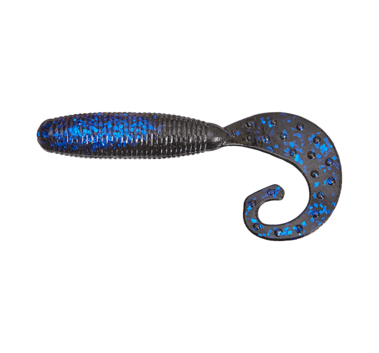 Силіконова приманка Reins Fat G-Tail Grub 3" B11 Blue Belly (10 шт./пач.) - 1 Силіконова приманка Reins Fat G-Tail Grub 3" B11 Blue Belly (10 шт./пач.) - 1