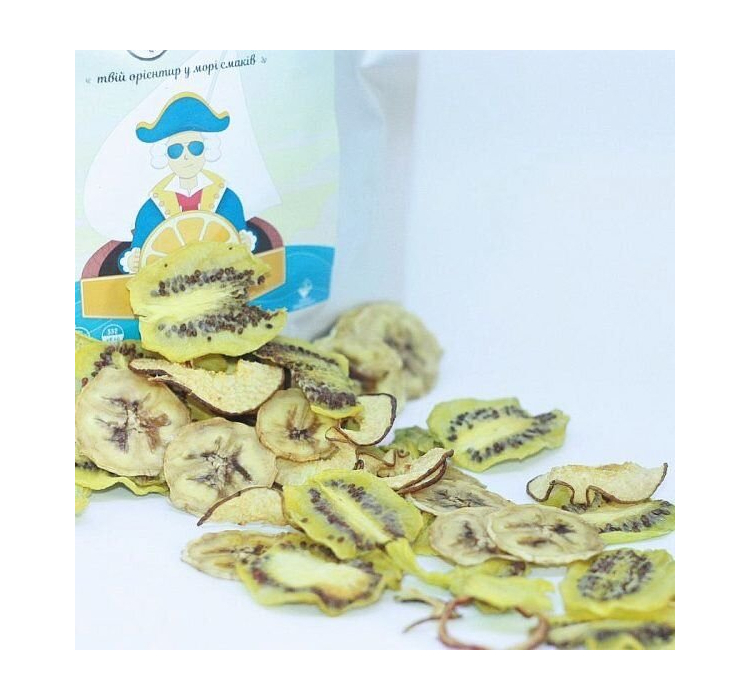 Микс сухофруктов (кивы-банан-яблоко) James Cook - 2 Микс сухофруктов (кивы-банан-яблоко) James Cook - 2