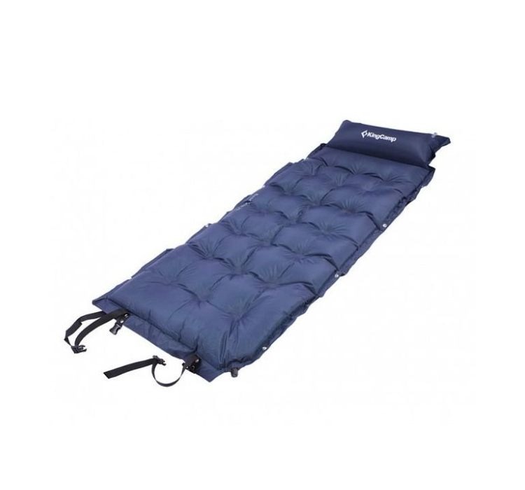 Самонадувний килимок KingCamp Base Camp XL (KM3559) Navy blue - 1 Самонадувний килимок KingCamp Base Camp XL (KM3559) Navy blue - 1
