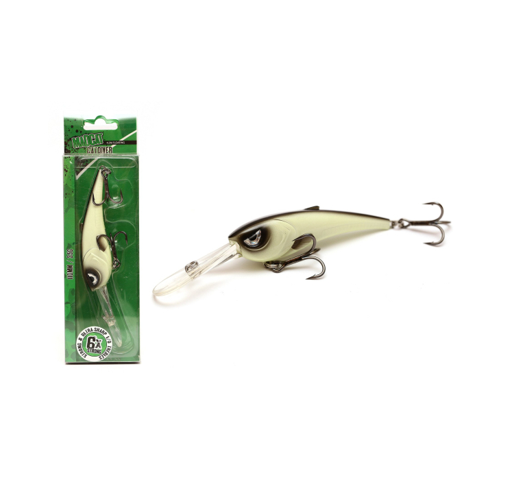 Воблер DAM MADCAT CATDIVER Glow (11 см) - 3 Воблер DAM MADCAT CATDIVER Glow (11 см) - 3