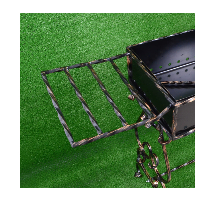 Мангал для шашликів (10-місний), кований - 8 Мангал для шашликів (10-місний), кований - 8