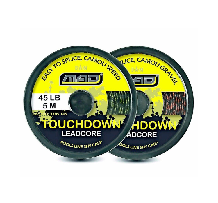 Лiдкор DAM MAD Touchdown LeadCore 10м 45lbs/20кг (color-camou weed) - 1 Лiдкор DAM MAD Touchdown LeadCore 10м 45lbs/20кг (color-camou weed) - 1
