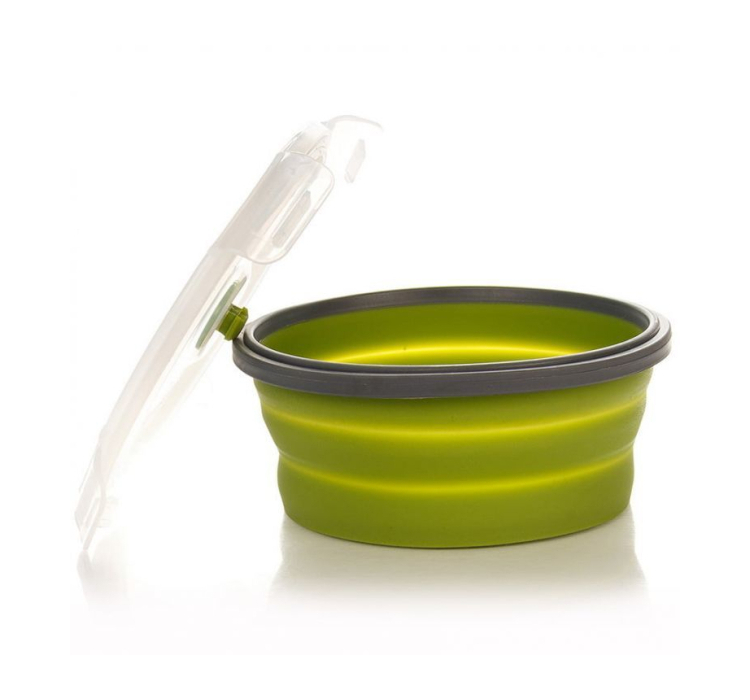 Контейнер складний з кришкою-засувкою Tramp TRC-087-olive - 3 Контейнер складний з кришкою-засувкою Tramp TRC-087-olive - 3