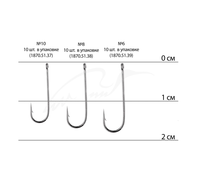 Гачок Select Long #10 (10 шт/уп) - 3 Гачок Select Long #10 (10 шт/уп) - 3