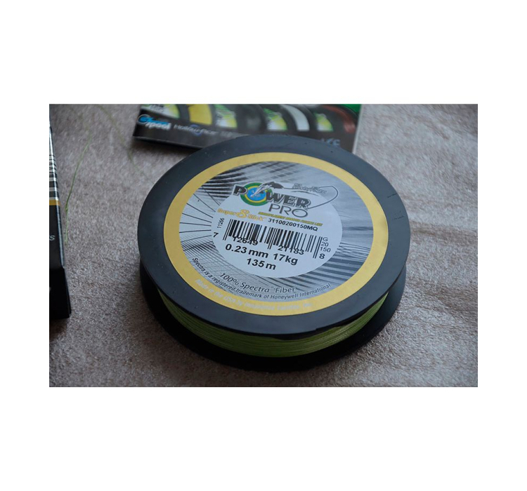 Шнур Power Pro Super 8 Slick 135m Aqua Green 0.23 38lb/17kg - 6 Шнур Power Pro Super 8 Slick 135m Aqua Green 0.23 38lb/17kg - 6