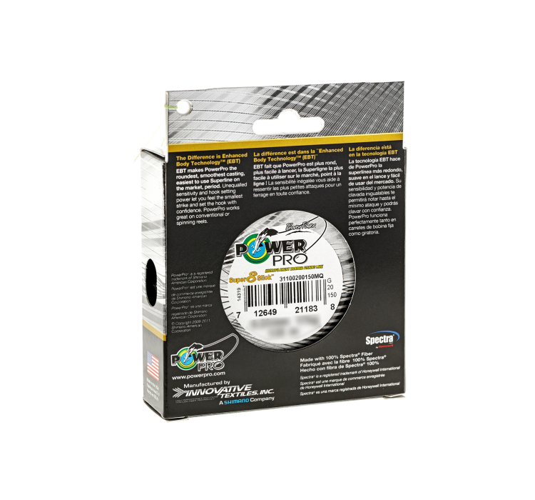 Шнур Power Pro Super 8 Slick 135m Aqua Green 0.19 33lb/15kg - 2 Шнур Power Pro Super 8 Slick 135m Aqua Green 0.19 33lb/15kg - 2