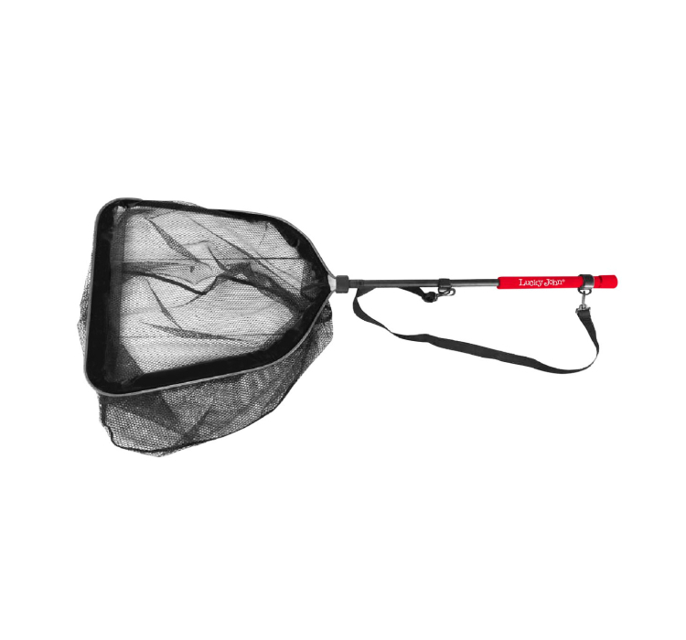 Подсачек Lucky John StreetFishing 60х50х120см прорезиненный - 1 Подсачек Lucky John StreetFishing 60х50х120см прорезиненный - 1