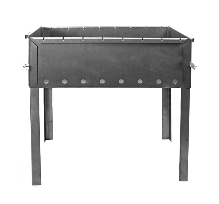 Мангал для шашлыков (8-местный), нержавеющая сталь - 1 Мангал для шашлыков (8-местный), нержавеющая сталь - 1