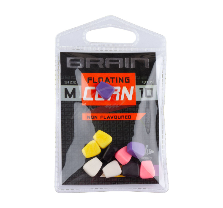 Кукуруза Brain Fake Floating Corn Non Flavoured Размер-M Mixed colors - 1