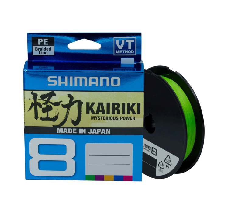 Шнур Shimano Kairiki 8 PE (Mantis Green) 150m 0.315mm 33.5kg - 1 Шнур Shimano Kairiki 8 PE (Mantis Green) 150m 0.315mm 33.5kg - 1