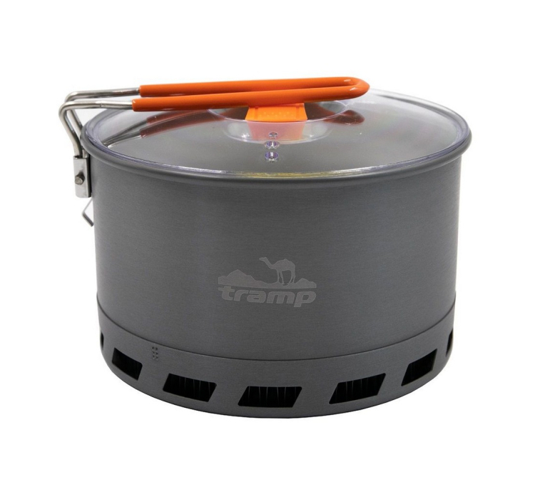 Котел анодований з теплообмінником Tramp 2,2л. - 1 Котел анодований з теплообмінником Tramp 2,2л. - 1