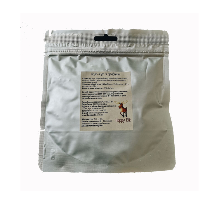 Кус-кус з грибами Happy Elk - 1 Кус-кус з грибами Happy Elk - 1