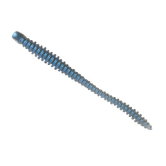 Силиконовая приманка Nomura Glitter Rib Worm (їстівний) 120 мм 3,5 г. цвет 009 (blue shiner back) 6 шт.