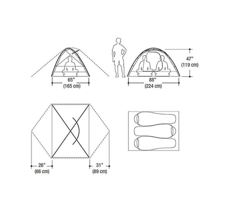 Намет Marmot Catalyst 3P - 6 Намет Marmot Catalyst 3P - 6