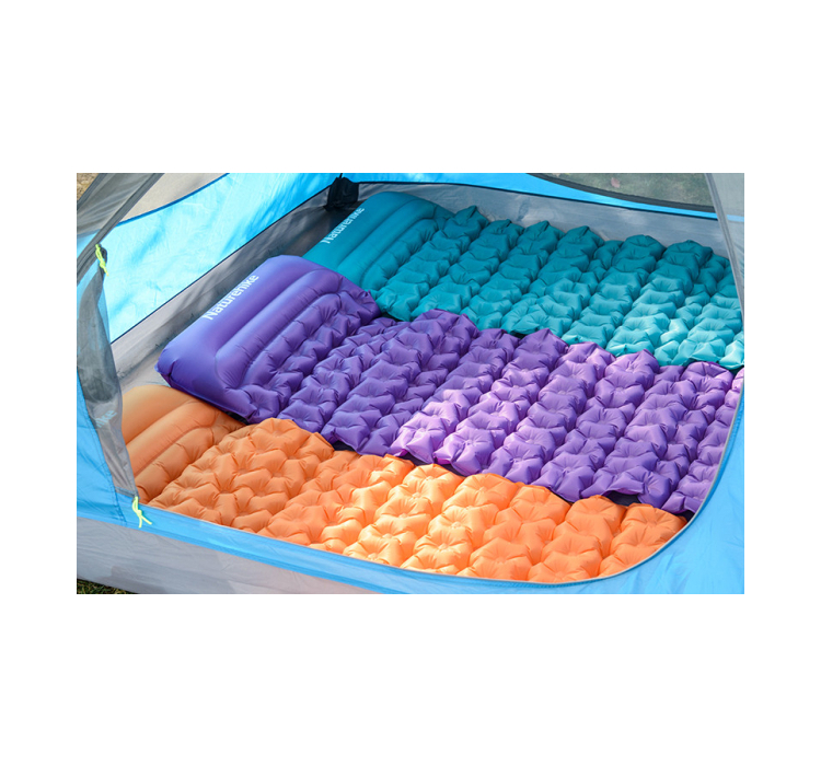 Одинарний надувний матрац з подушкою Nature Hike ULTRALIGH TPU 185x54x3см. Вага 460гр, пурпурний - 3 Одинарний надувний матрац з подушкою Nature Hike ULTRALIGH TPU 185x54x3см. Вага 460гр, пурпурний - 3