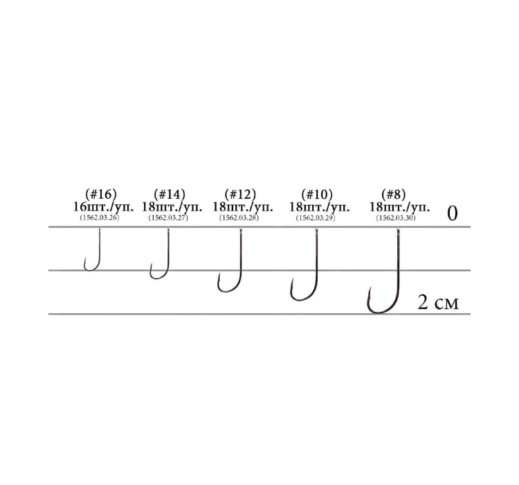 Крючок Decoy KR-28 Fine Mini #16 (18 шт/уп) - 3 Крючок Decoy KR-28 Fine Mini #16 (18 шт/уп) - 3