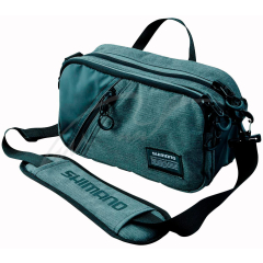 Сумка Shimano Shoulder Bag Medium 10х34x23см ц:меланж