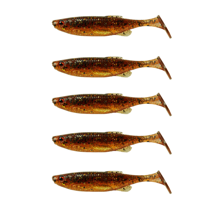 Силіконова приманка Savage Gear Fat Minnow T-Tail 130 mm 20.0g Motoroil UV (5 шт./пач.) - 1 Силіконова приманка Savage Gear Fat Minnow T-Tail 130 mm 20.0g Motoroil UV (5 шт./пач.) - 1