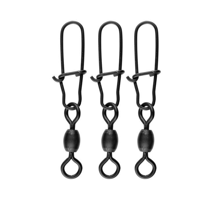 Вертлюжок DAM MADCAT Power Swivels с застежкой Snap 100кг 5шт - 1 Вертлюжок DAM MADCAT Power Swivels с застежкой Snap 100кг 5шт - 1