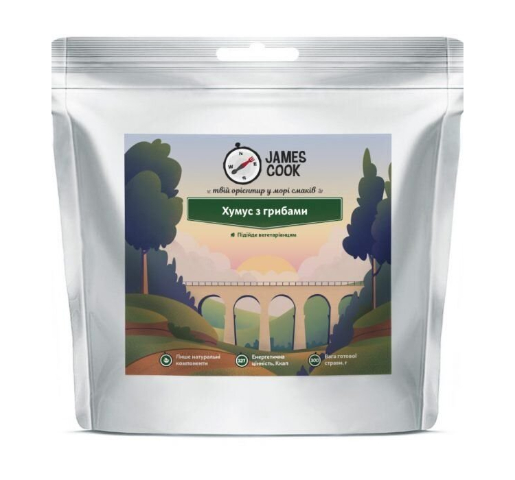Хумус с грибами James Cook - 1 Хумус с грибами James Cook - 1