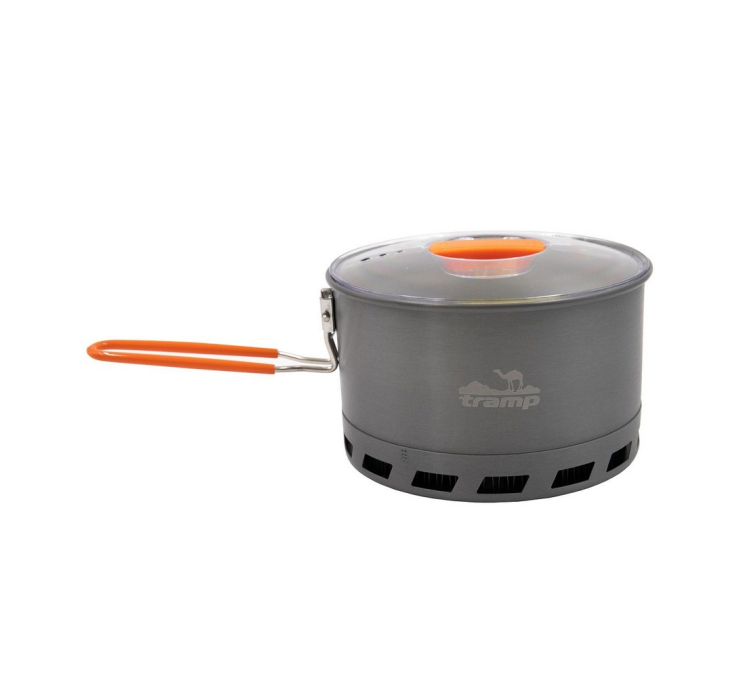 Котел анодований з теплообмінником Tramp 2,2л. - 2 Котел анодований з теплообмінником Tramp 2,2л. - 2