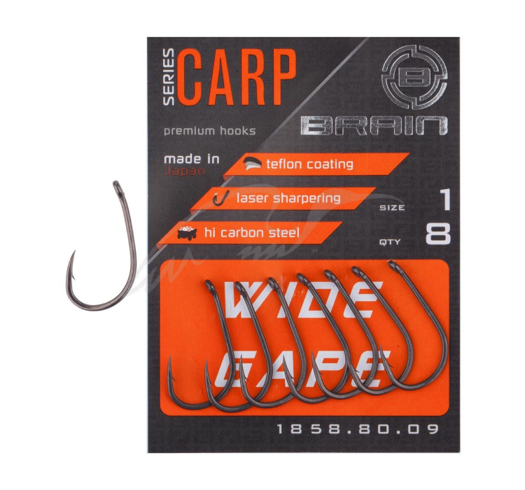 Гачок Brain Wide Gape #4 (10 шт/уп) - 1 Гачок Brain Wide Gape #4 (10 шт/уп) - 1