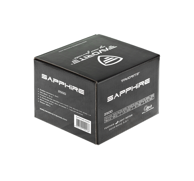 Катушка Favorite Sapphire 2500 6+1BB - 9 Катушка Favorite Sapphire 2500 6+1BB - 9