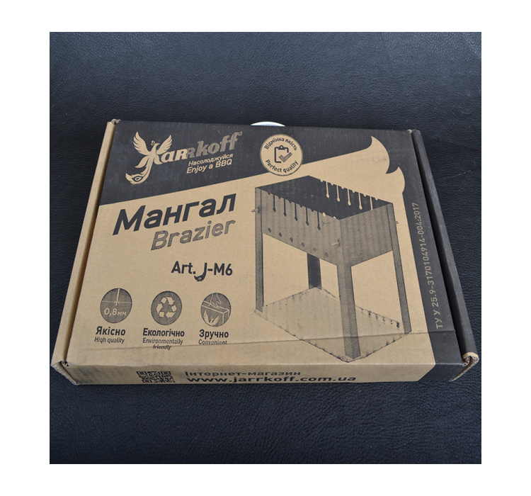 Мангал складний Jarrkoff J-M6 - 5 Мангал складний Jarrkoff J-M6 - 5