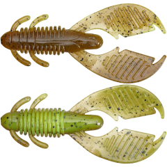 Силіконова приманка Reins AX Craw 3.5" B08 Green Pumpkin Chart Melon (6 шт./пач.)