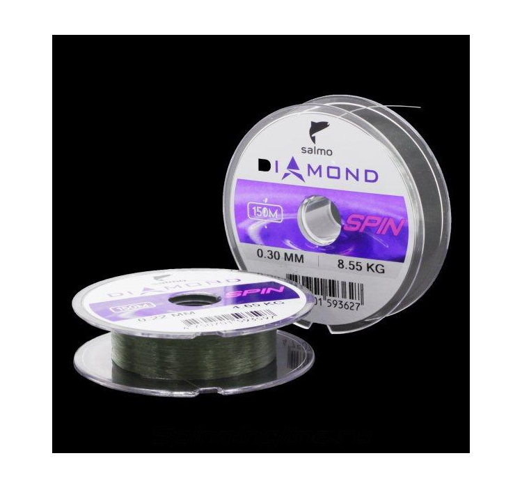 Леска Salmo Diamond Spin 150м 0,25мм - 2 Леска Salmo Diamond Spin 150м 0,25мм - 2