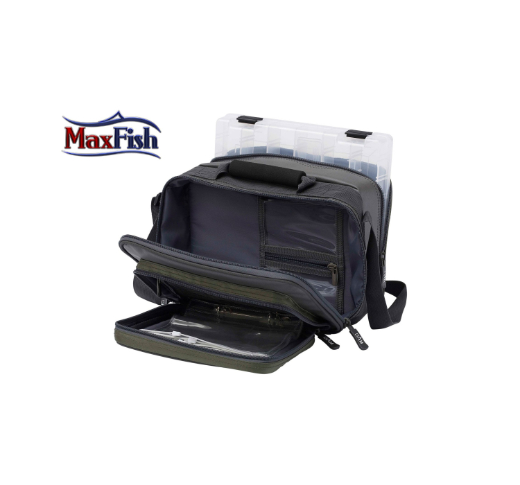 Сумка DAM Small Tackle Bag для риболовлі багатофункціональна+2коробки 30x20х25см - 2 Сумка DAM Small Tackle Bag для риболовлі багатофункціональна+2коробки 30x20х25см - 2
