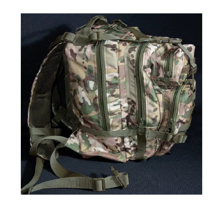 Рюкзак тактичний 35 літрів Kirasa кордура мультикам (Арт KI941) Рюкзак тактичний 35 літрів Kirasa кордура мультикам (Арт KI941)