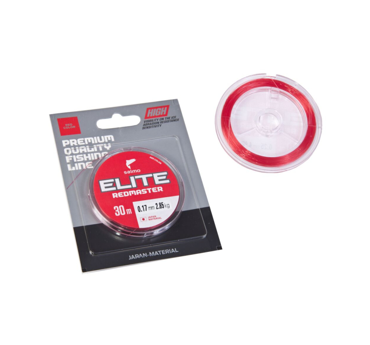 Леска Salmo Elite Redmaster 30м 0,17мм - 1 Леска Salmo Elite Redmaster 30м 0,17мм - 1