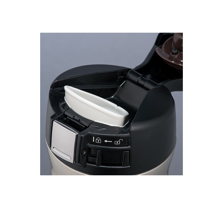 Японская термокружка Zojirushi Travel Mug SM-YAE48XA 0,48 л. (Stainless) - 4 Японская термокружка Zojirushi Travel Mug SM-YAE48XA 0,48 л. (Stainless) - 4