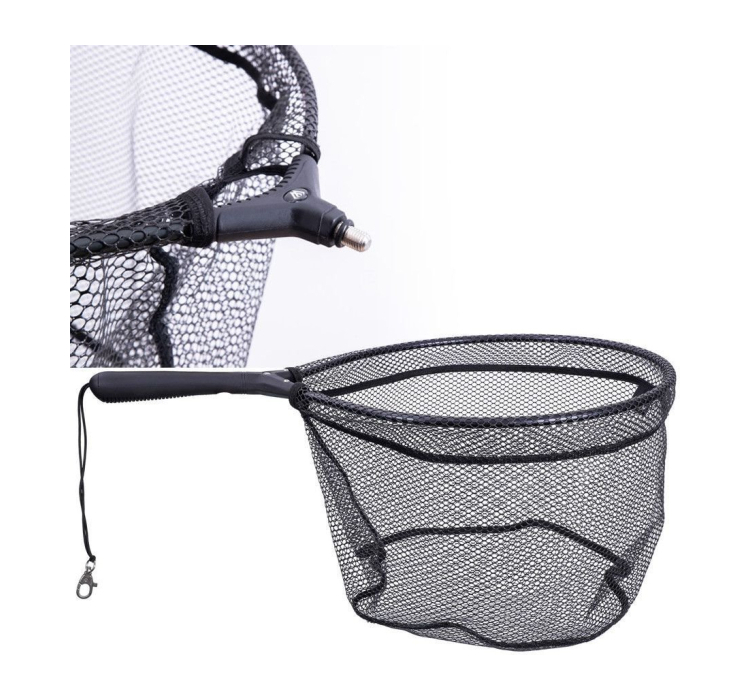 Голова підсака Mikado 60х50см прорезинена сітка осередок 6мм - 1 Голова підсака Mikado 60х50см прорезинена сітка осередок 6мм - 1