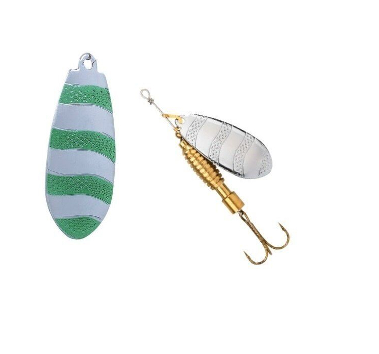 Блешня обертова Mikado DRONE Silver-GRB 8 г - 1 Блешня обертова Mikado DRONE Silver-GRB 8 г - 1