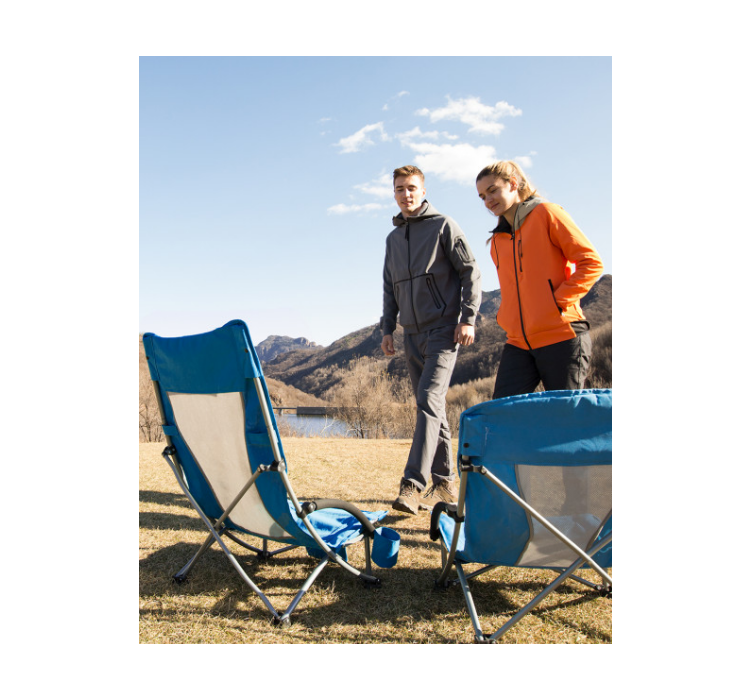 Крісло KingCamp High backed beach chair (KC1901) CYAN - 5 Крісло KingCamp High backed beach chair (KC1901) CYAN - 5