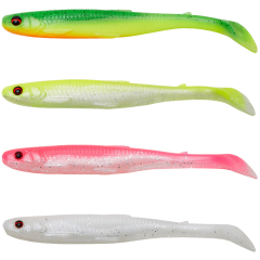 Силиконовая приманка Savage Gear Slender Scoop Shad 130 mm 12.0 g Dark Water Mix (4 шт./пач.)