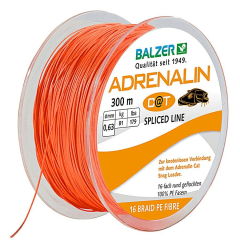 Шнур Balzer 12x Adrenalin Cat 300м 0.63мм 81кг помаранчевий