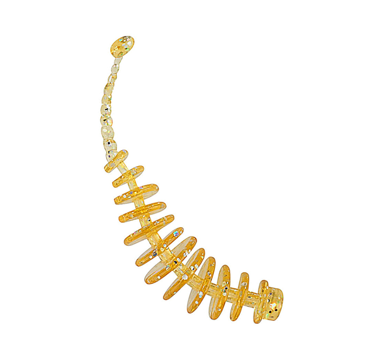 Силіконова приманка Balzer Shirasu Perch Dancer 7 см 2.5 гр. Gold Rush (їстівний) (5 шт.) - 1 Силіконова приманка Balzer Shirasu Perch Dancer 7 см 2.5 гр. Gold Rush (їстівний) (5 шт.) - 1